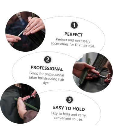 FRCOLOR Set Hair Dye Comb Beard Kits Hair Colorist Tool Kit Hair Mixing Bowl Hair Teasing Comb Hair Color Bowls Highlight Comb Hair Dye Tools Mixing Bowls Combs Hairdressing Tool White - Buy Online on GoSupps.com