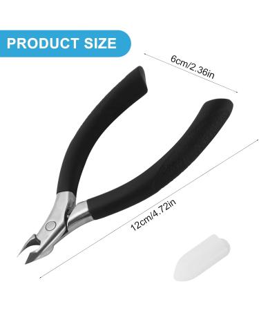 Precision Cuticle Nippers Cuticle Nippers Cuticle Scissors Stainless Steel Cuticle Scissors Fine for Precision Pedicure Fingernails Removal Excess Cracked Skin on Fingers and Toes - Buy Online on GoSupps.com