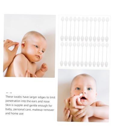 Hemoton 3 Boxes Pure Cotton Swab Kid Tools - Baby Ear Cleaner with Disposable Swabs for Newborns and Babies - Safe and Gentle Ear Wax Removal - Baby Supplies - Buy Online on GoSupps.com
