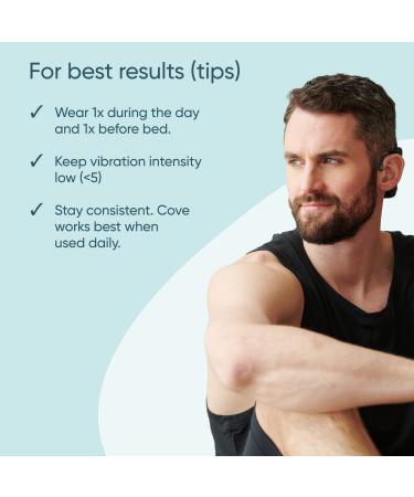 COVE - Wearable Device for Better Sleep, Stress Relief, and Mental Performance | 12-Month Membership Included - Buy Online on GoSupps.com