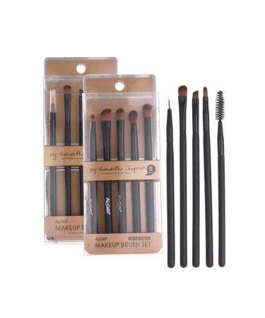 Clest F&H 5PCS Beauty Makeup Tools Set - Portable Multifunctional Makeup Brushes for Women & Girls - Eyeliner & Eyelash Brushes - Buy Online on GoSupps.com