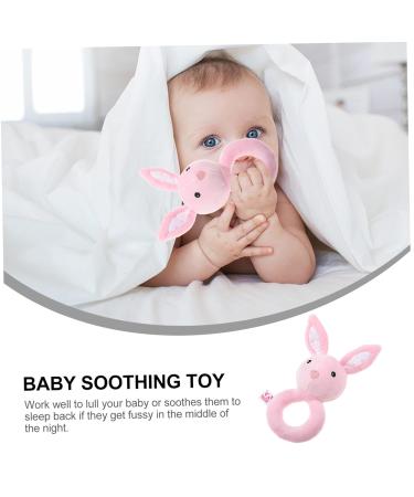Garneck Plush Toys for Early Education - Pink Ring Shaker & Rattle for Newborns - Buy Online on GoSupps.com