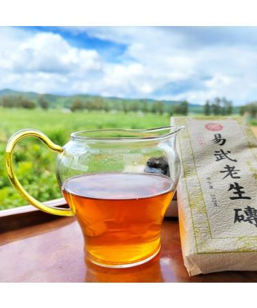 HQZM Ancient Teabrick Puer Tea Yiwu Raw Puer Tea 10 Years Old Ancient Tree Ancient Tea 200g - Buy Online on GoSupps.com