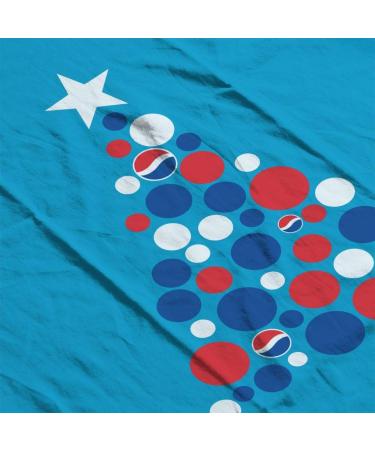 All+Every Pepsi Christmas Tree Dots Men's T-Shirt XL Sapphire - Buy Online on GoSupps.com