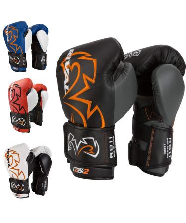 RIVAL Boxing RB11 Evolution Bag Gloves, Hook and Loop Closure - 1.25 of Closed Cell Foam Padding for Intense Heavy Bag Use