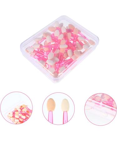 FOMIYES 100pcs Dual Double Shadow Eyeshadow with Sides Brush Eye Makeup Cosmetic Ended - Buy Online on GoSupps.com