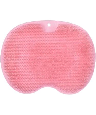 Jinmen 3-Piece Silicone Shower Foot Scrubber Set - Non-Slip Body Brush with Suction Cup - Gentle Exfoliation for Women - Easy Dead Skin Removal - Red - Buy Online on GoSupps.com