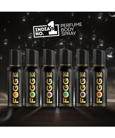 Fogg Fresh Deodorant Aqua Black Series for Men | 120ml - Long-lasting Fragrance & International Shipping - Buy Online on GoSupps.com