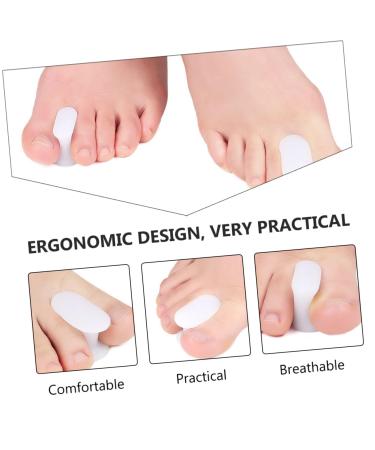 Buy NOLITOY Toe Splitter Nozzle Applicator - 5 Pairs Durable Bunion Straightener & Separator for Halloween Relief - Hallux Protector for Big Toes - Buy Online on GoSupps.com