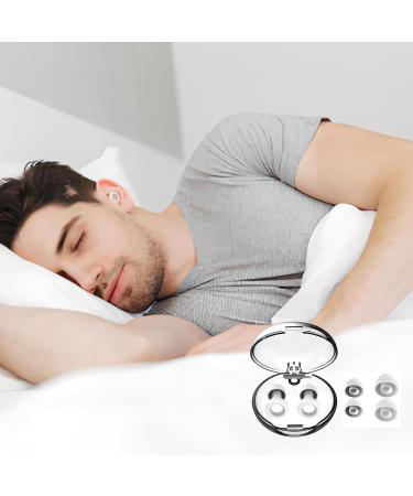 2PCS Reusable Noise Cancelling Ear Plugs - Experience Comfort & Quiet - Switch Design White - Buy Online on GoSupps.com