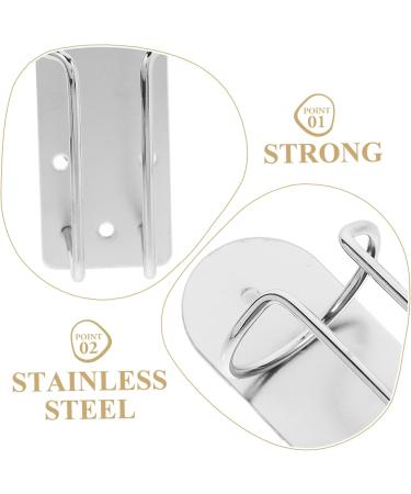 FOMIYES Barber Hanger Wall Storage Holder for Hair Clipper Hair Clipper Wall-Mounted Holder Hairpin Eyebrows Mold Hair Clipper Wall Stand Hair Clipper Stand Holder Trimmer Stainless Steel - Buy Online on GoSupps.com