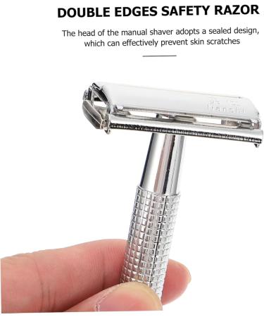 Doitool Barturasier: Stainless Steel Razor Set for Men - Precision Hair Removal & Beard Grooming - Buy Online on GoSupps.com