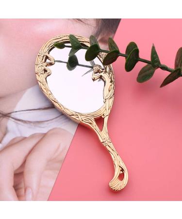 Sailor Moon Blue Pearl Butterfly Handheld Makeup Mirror - Oval Cosmetic Mirror for Beauty Dresser Travel - Espelho - Buy Online on GoSupps.com