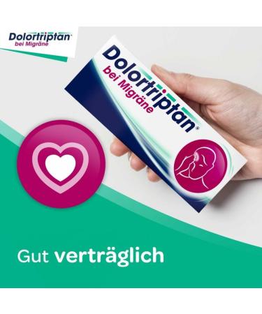 Dolortriptan - Migraine Relief with Almotriptan International Shipping 2 Tablets - Buy Online on GoSupps.com