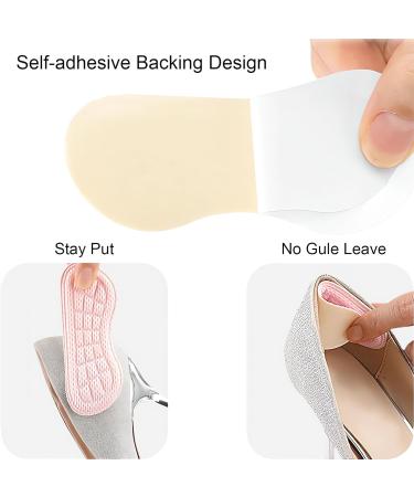 Premium Heel Pads for Shoes - Comfort & Grip Inserts | Prevent Slipping & Blisters | 3 Pairs - Buy Online on GoSupps.com