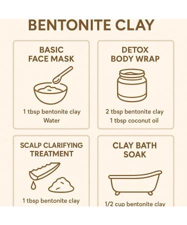 KAPTAN LDA 100 natural activated bentonite clay powder 100 g 95 Montmorillonite Natural Mineral Clay for Acne Oily Skin and DIY Skin Care Rich in silica Cosmetic quality - Buy Online on GoSupps.com