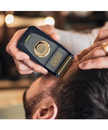 GAMMA+ Absolute Zero Men's Cordless Foil Shaver Black with Built-in Retractable Trimmer - Buy Online on GoSupps.com