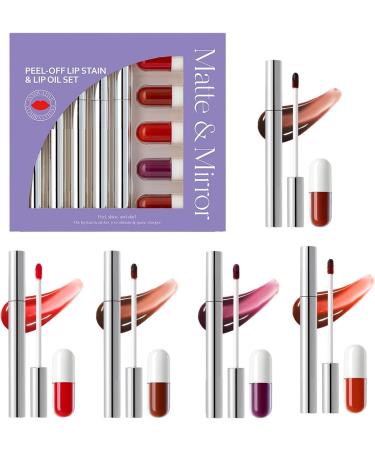Kit de Gloss L vres - 10 Pi ces Rouge L vres Maquillage | Rouge Longue Tenue Kit de Maquillage pour Maison D placements Mariage Voyage Quotidien Femmes et Filles - Buy Online on GoSupps.com