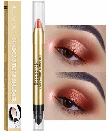 Eyeshadow Pencil Double End Waterproof Eyeshadow Stick - Long Lasting Brightener Eyeshadow Pencil Eye Shadow Highlighter Stick Makeup Tool Pochy 5# - Buy Online on GoSupps.com