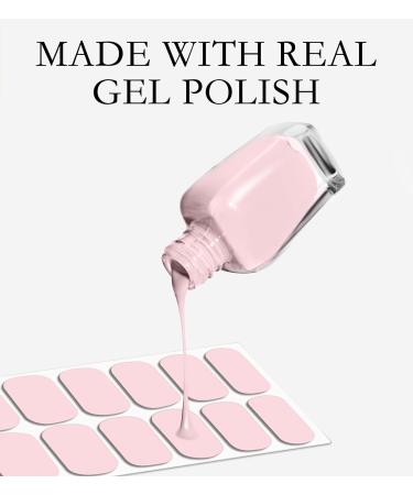 Long Lasting Halloween Black Nail Polish Strips - 20 Gel Nail Wraps | Easy Apply & Remove Salon Quality Nail Stickers - Buy Online on GoSupps.com