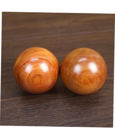 Beaupretty 3 Couples Chinese Massage Balls | Asian Meditation & Hand Exercise Stress Relief Tools for Adults | Wooden Wrist Balls for Health - Buy Online on GoSupps.com