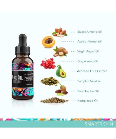 Beard Growth Oil | Softening & Grooming | Hair Growth Vitamins | Argan Jojoba & More - 30ml Yukon Pine - Buy Online on GoSupps.com
