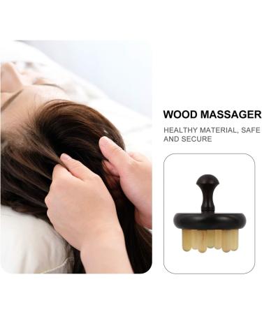 Beaupretty 3-Piece Hand & Body Massage Device Set - Electric Head Massager Foot Brush & Sandalwood Comb - Perfect for Relaxation & Stress Relief - Buy Online on GoSupps.com