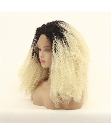 Buy Women s Long Curly Hair Wig | Fluffy Lace Front Chemical Fiber Wig for Flawless Style - Buy Online on GoSupps.com