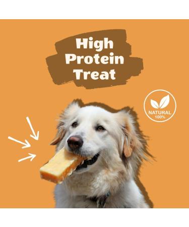 Snaks Yak Cheese Dog Chew - Cheese Bones & Long Lasting Dental Treats for Aggressive Chewers - Keeps Dogs Busy & Improves Oral Health - Rawhide-Free - Pack of 2 Large (Approx. 200g-220g Per Pack) Large Pack of 2 - Buy Online on GoSupps.com