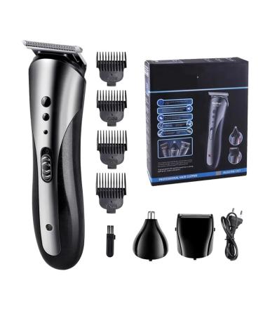 Razors KM-1407 Rechargeable Electric Nose Hair Clipper Multifunctional Men Hair Trimmer Professional Electric Shaver Beard Razor