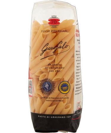  Italian Gourmet E.R. Garofalo Penne Ziti Rigate No. 70 Pack of 10 Neapolitan durum wheat semolina packets with 500g of IGP pasta + 400g Italian Gourmet Polpa - Buy Online on GoSupps.com