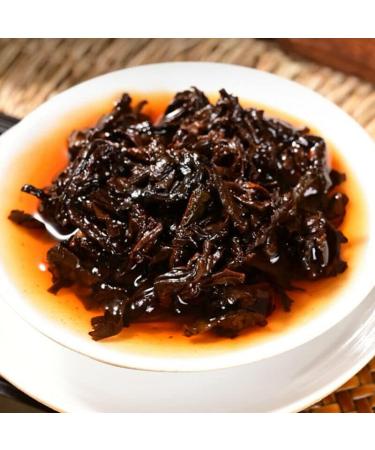 Meilleure note Yunnan Vieux Pu-Erh Th Cuit G teau Grand Arbre Th Noir Pu'er Dor 357g - Buy Online on GoSupps.com