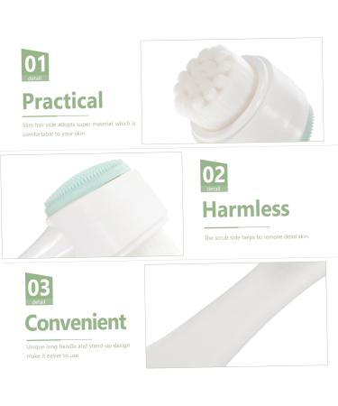 Beavorty 1pc Manual Facial Brush Facial Brush Skin Cleansing Facial Cleaning face Green medium - Buy Online on GoSupps.com