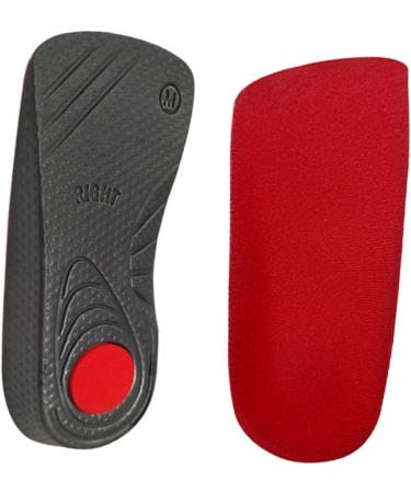 Buy Mobestech 3 Pairs Shoe Pads & Insoles for Men & Women - 3/4 Arch Support for Fallen Arches & Plantar Relief - Orthopedic & Disposable Heel Inserts - Buy Online on GoSupps.com
