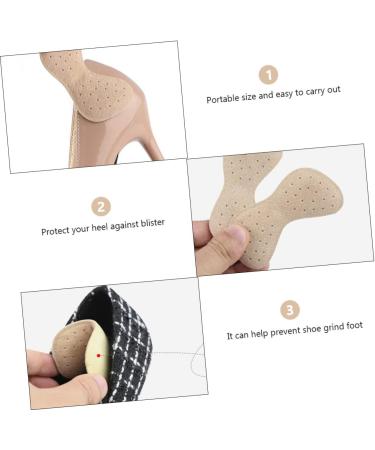Didiseaon 3 Pairs Anti-Wear Stickers for Women's Heels - Cushioned Inserts & Sweat Absorbent Foot Stickers - Buy Online on GoSupps.com