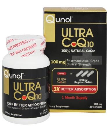 Qunol Coq10 Ultra Size 30ct Qunol Coq10 Ultra 30ct