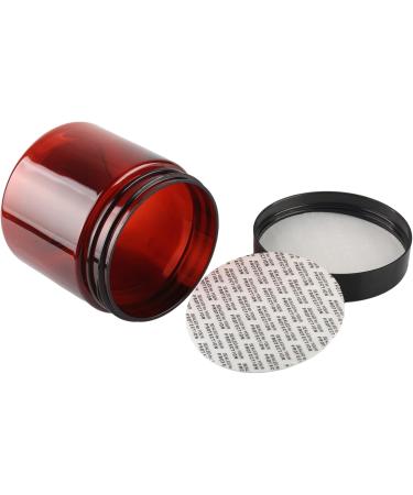 Tianzd 12pcs 200ml Brown Plastic Cream Cans with Black Lid & 6 Spatulas Cosmetic Containers for International Shipping - Buy Online on GoSupps.com