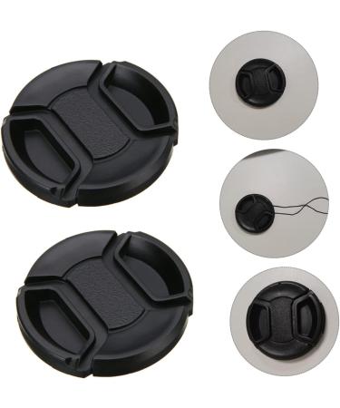Milisten 4 Pcs Camera Lens Cover Centre Pinch Lens Cover Lens Cap Camera Lenses Camera Lens Lid Shots Lens Protector Lens Hood Cap Camera Body Cap Camra Back Cover Plastic SLR Camera Black 5.5X5.5CM - Buy Online on GoSupps.com
