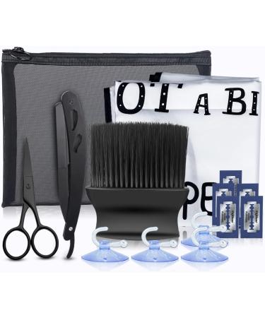 14-in-1 Razor Set for Men | Beard Shears Scissors Bibs & More - Precision Grooming Kit for Wet Shaving & Beard Care - Buy Online on GoSupps.com