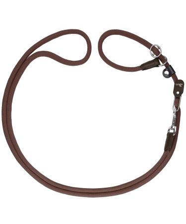 Hunter freestyle retrieverline dew with integrated neck robust weatherproof 1.0/260 cm brown dark brown strength: 1 cm length: 260 cm