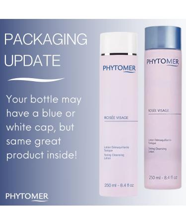PHYTOMER Rosee Visage Toning Cleansing Lotion 8.4 Fl Oz | All-in-One Makeup Remover, Toner, Alcohol-Free Formula | Natural Ingredients for Face - Buy Online on GoSupps.com