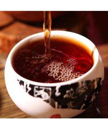 HELLOYOUNG 100g Th Pu'er m r naturel authentique chinois hua hao yue yuan Traditionnellement frit la main ingr dients verts biologiques sans additifs Th pu-erh Pu'er Tea - Buy Online on GoSupps.com