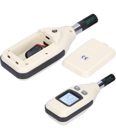 Buy High-Precision Digital Thermometer Hygrometer - Backlit LCD Accurate Temperature & Humidity Measurement for Home & Office - Buy Online on GoSupps.com