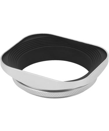 Haoge 55mm Square Metal Lens Hood with Cap for Leica APO Summicron and Summilux-R - Silver - Buy Online on GoSupps.com