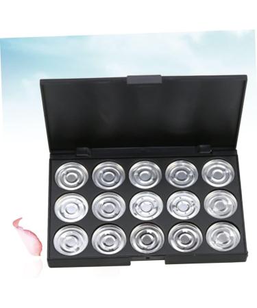 SKISUNO Empty Cosmetic 15 Travel Cosmetic Case Eyeshadow Case Empty Eyeshadow Palette Foundation Concealer Eye Shadow Box - Buy Online on GoSupps.com