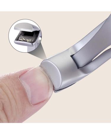 Cumuul ClipMaster Pro Cumulus Clipmaster Pro Ergonomic Angled Head Senior Toenail Clipper Sherum Nail Clipper for Seniors(A) - Buy Online on GoSupps.com