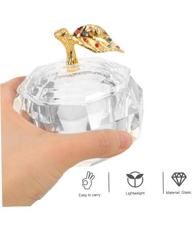 POPETPOP Nail Cups Holder Dish for Acrylic Nails Manicure Nail Cup Manicure Nail Dish Cup Nail Dish Bowl Dappen Dish Nail Tools Nail Dish Cups with Lids Glass Wash Pen Thicken - Buy Online on GoSupps.com