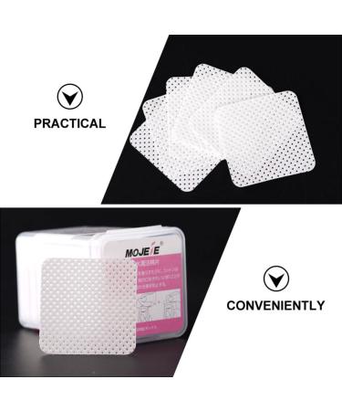 FOMIYES 600 Sheets Eyelash Cleaning Pads - Lint-Free Wipes for Glue Removal & Nail Polish - Non-Woven Fabric for Extensions & Manicure - Buy Online on GoSupps.com