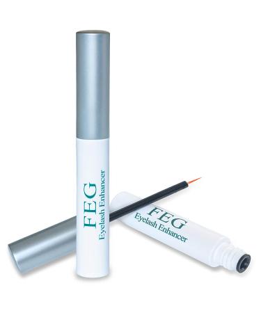 FEG Eyelash Rapid Growth Serum | 2 Pack | For Lash & Brow | Longer & Darker lashes | Best Natural Serum - Buy Online on GoSupps.com
