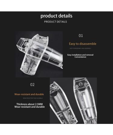 KVSERT 4X for Shell Electric Hair Clipper Cove Trimmer Hairdressing Cutting Barber Clipper Modified Shell - Buy Online on GoSupps.com